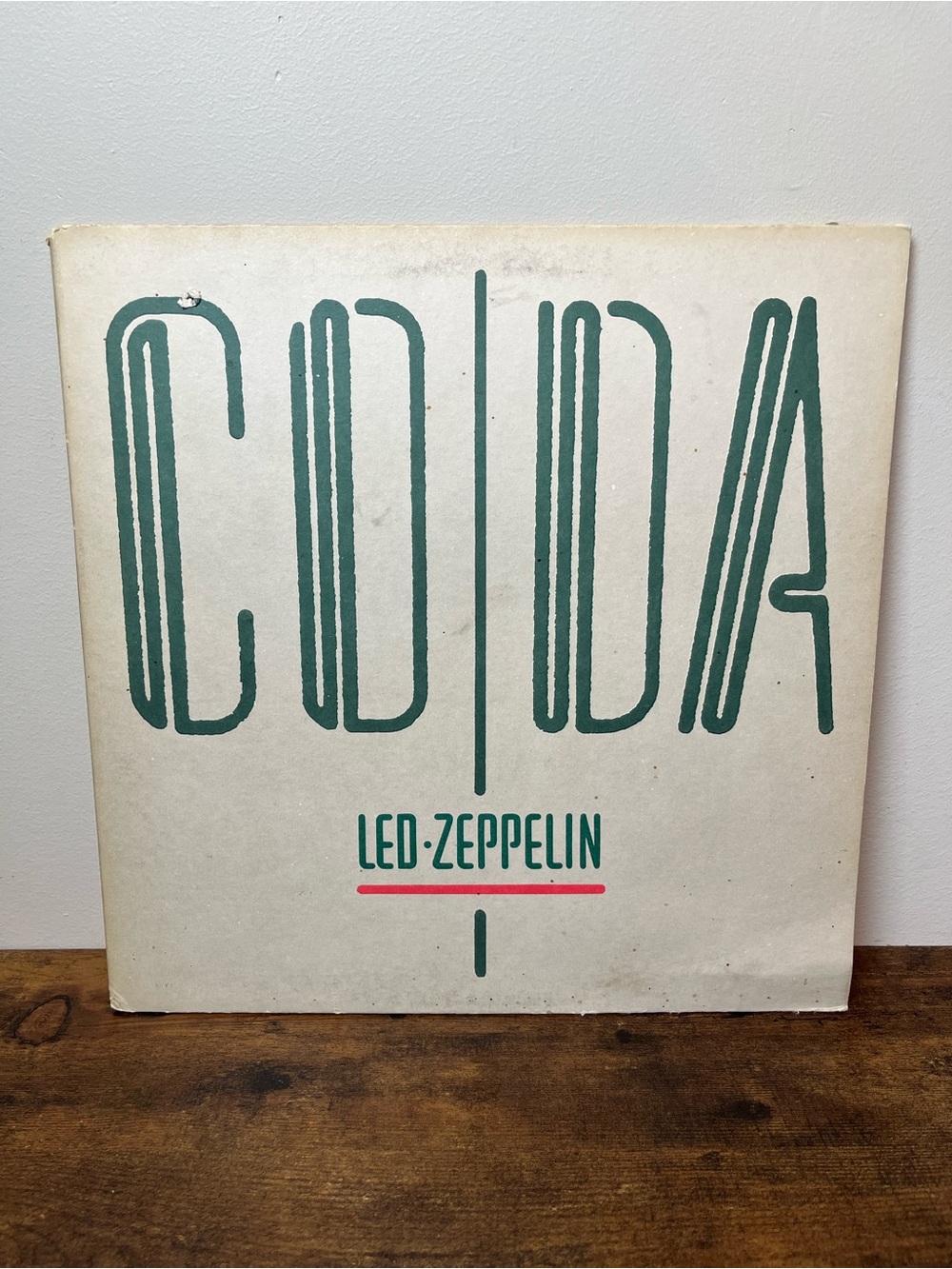 Vintage Led Zeppelin - Coda Vinyl Record